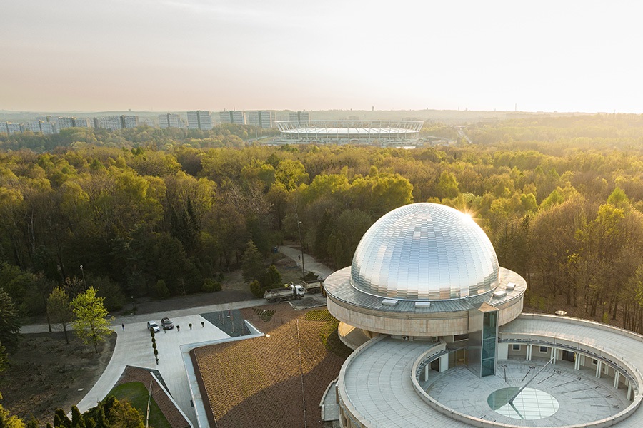 Klasy Vb, VIa i VIIa w Śląskim Planetarium