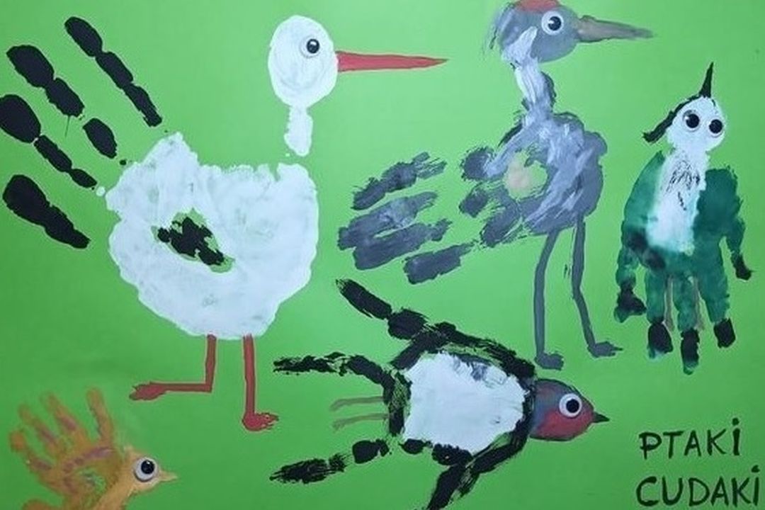 RODZINNY KONKURS PLASTYCZNY dla klas młodszych pt. Wiosenne ptaki cudaki